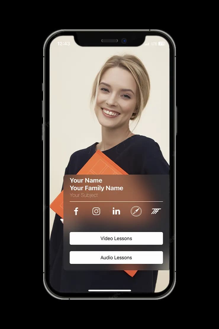 App mockup